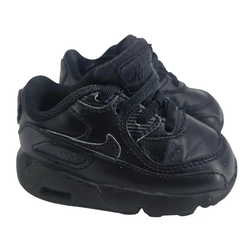 Nike Air Max 90 Sneaker Shoe Boys Girls Toddler Youth Sz 5C Black 833416-001